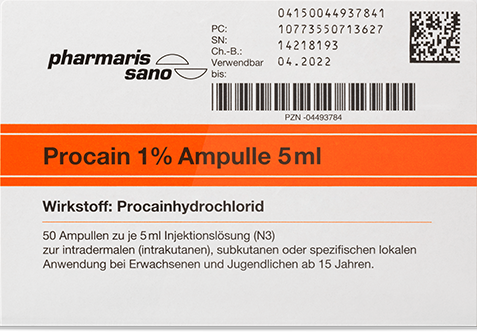 Procain 1% Ampullen 5ml