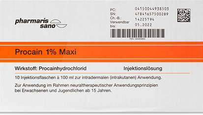 Procain 1% Maxi 100ml Injektionsflaschen