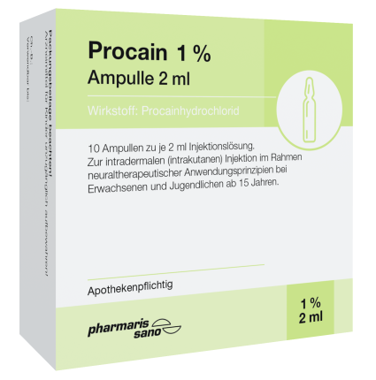 Procain 1% Ampullen 2ml