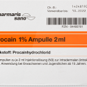 Procain 1% Ampullen 2ml 50er Pack
