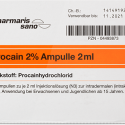 Procain 2% Ampullen 2ml 50er Pack