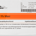 Procain 1% Maxi Injektionsflaschen